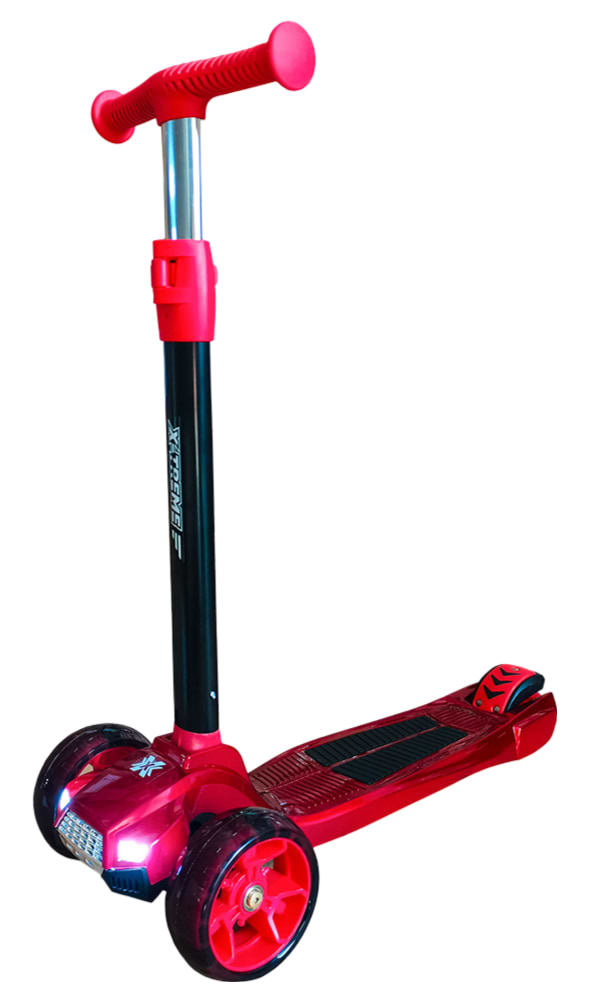 Трёхколёсный самокат X-Treme KS-281 Red