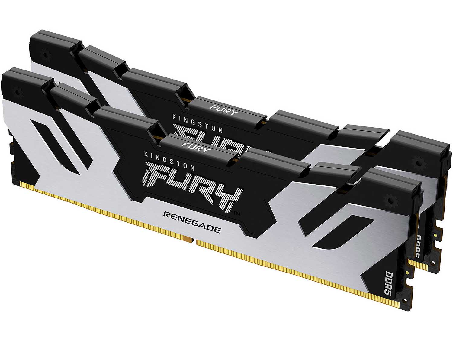 Память DDR Kingston Fury Renegade Silver DDR5 2x16GB/7200 (KF572C38RSK2-32)