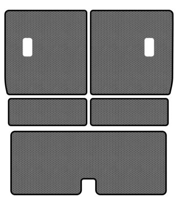 EVA коврик в багажник авто EVAtech для Pathfinder (R51) 7 seats Nissan 2004-2010 3 поколения SUV EU (NS33133BE5SGB)