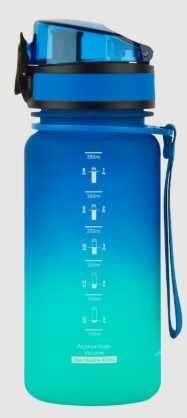 Фото - Бутылка для воды UZspace 3034 Frosted 350 мл Голубовато-зеленая