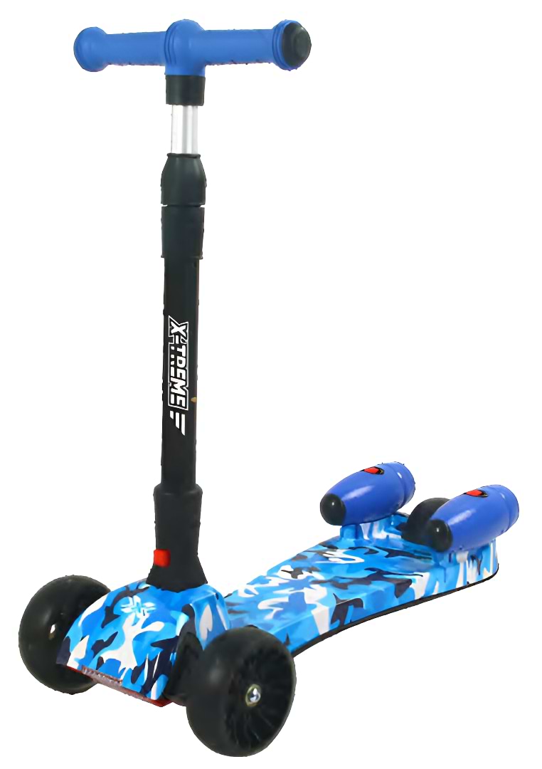 Трёхколёсный самокат X-Treme KS-135C Blue
