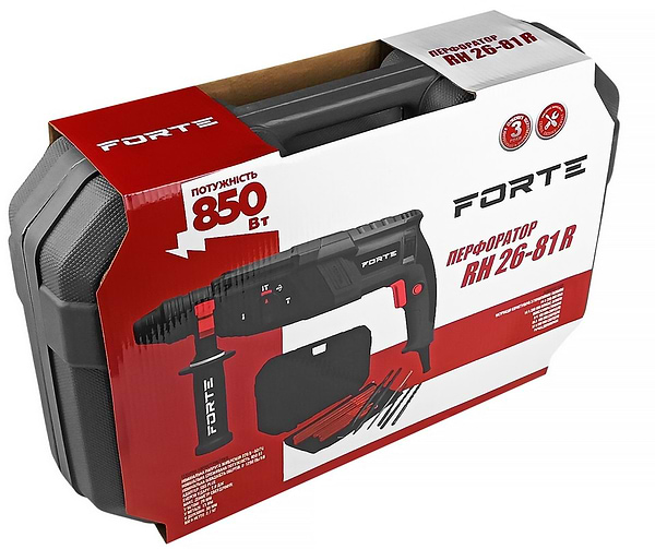 Фото - Перфоратор Forte RH 26-81 R