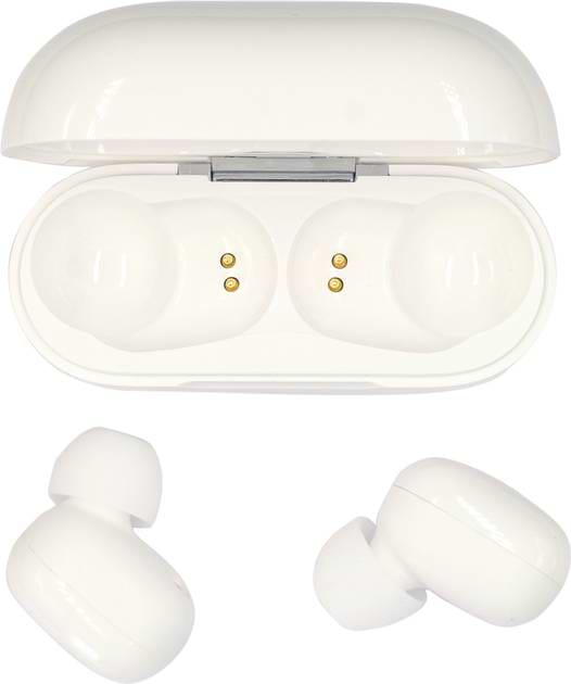 Фото - Навушники вкладиші бездротові TWS RAEL Stereo Earbuds TWS16 White (QT-RAELTWS16wh)