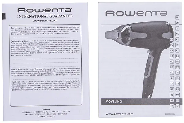 Фото - Фен Rowenta CV3820F0