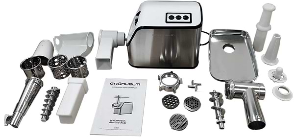 Фото - Мясорубка Grunhelm AMG2634ASSJ