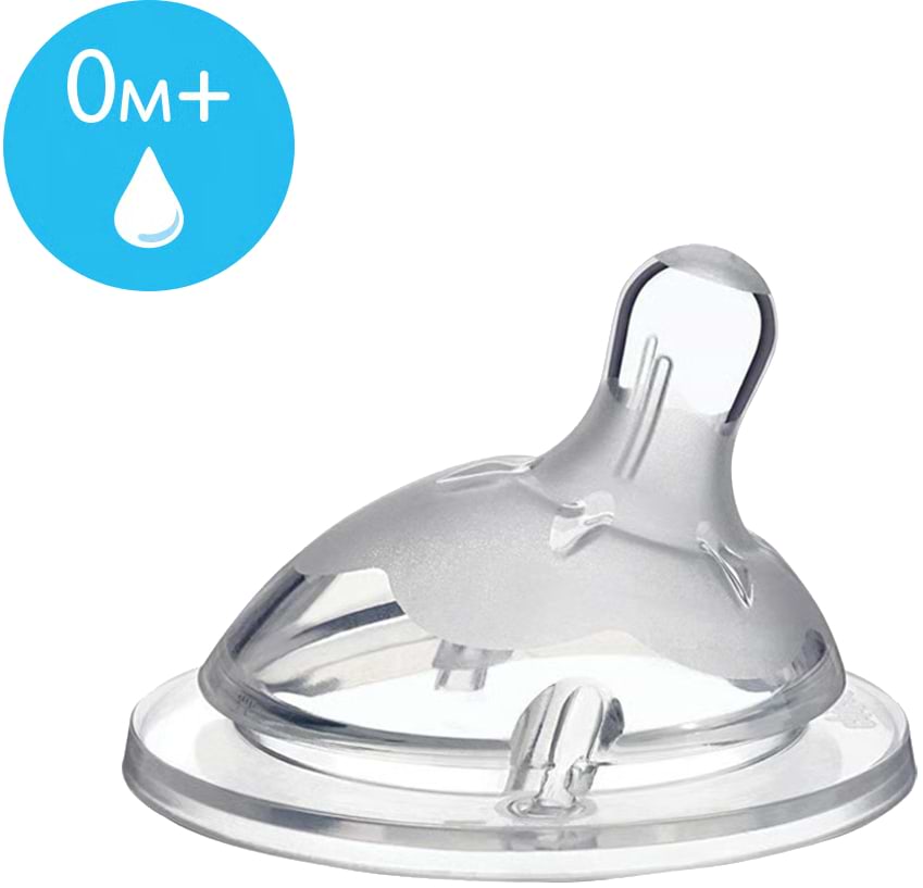 Малий потік соска дитяча силіконова Chicco STEP UP NEW