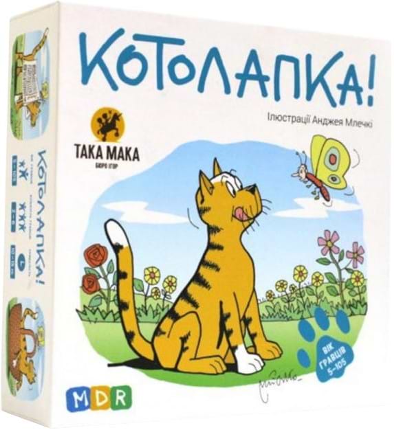 Настільна гра карткова (3-4 роки) Taka Maka Котолапка (100001-UA) - Фото 1
