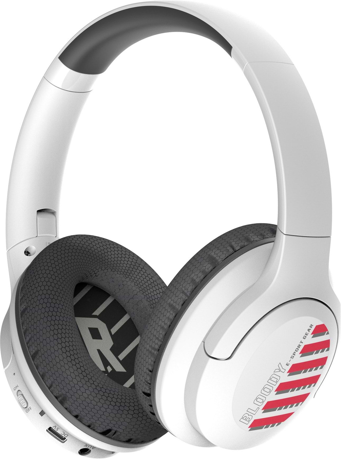 Гарнитура беспроводная игровая Bloody MH360 White - Фото 1