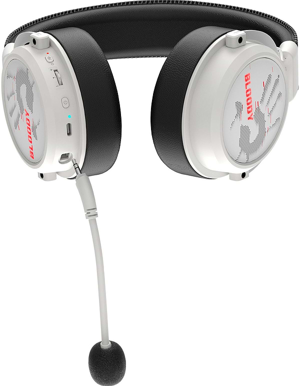 Фото - Гарнітура бездротова ігрова Bloody MR590 Sport White