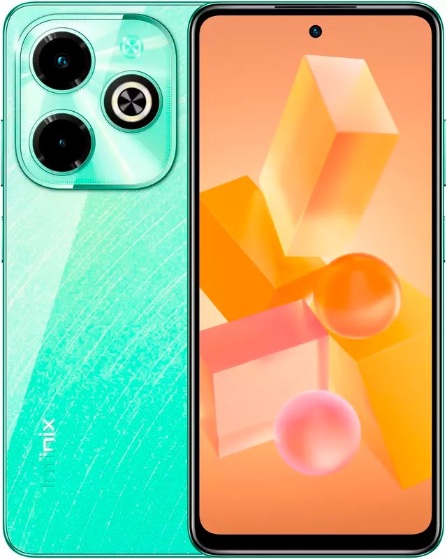 Фото - Смартфон Infinix Hot 40i 4/128Gb Starfall Green X6528B Фото - Смартфон Infinix Hot 40i 4/128Gb Starfall Green X6528B