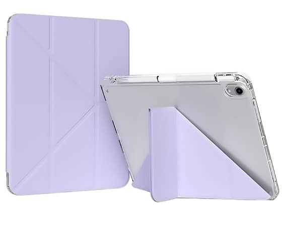 Чехол для планшета BeCover Ultra Slim Origami Transparent с креплением Apple iPad 10.9" (2022/2024)/iPad (А16) 2025 11" Purple (712941)
