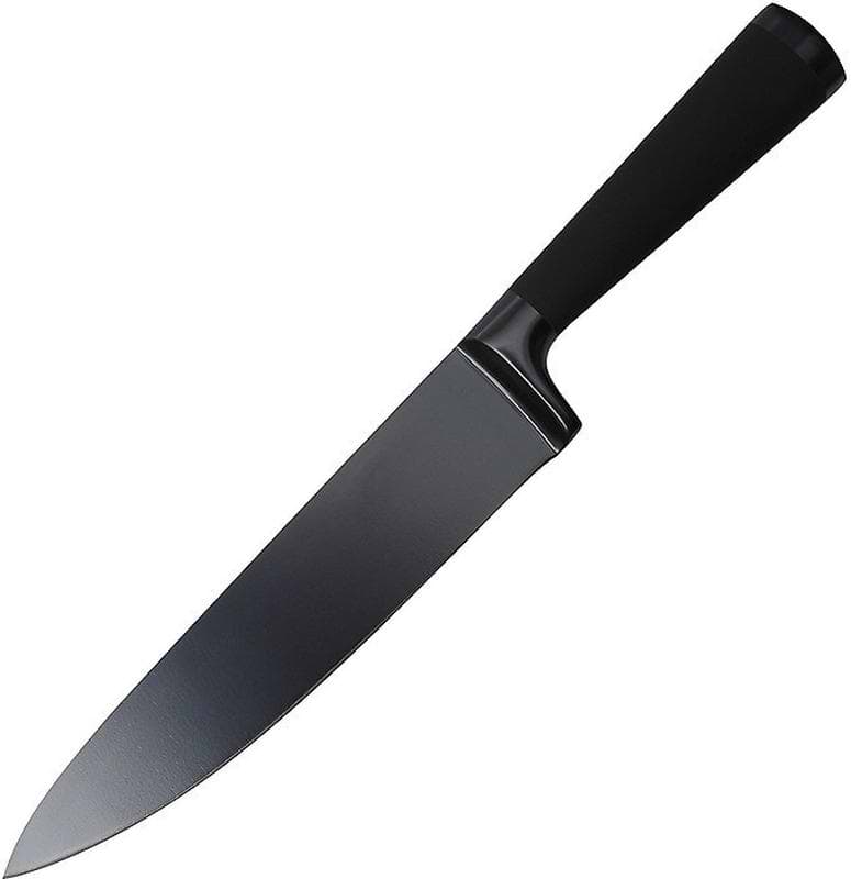 Нож кухонный Bergner Blackblade 20 см (BG-8777) - Фото 1