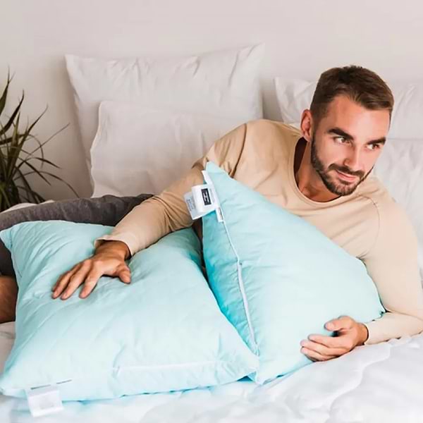 Фото - Подушка стандартна MirSon 1161 Valentino EcoSilk 50х70 см (2200001515413)