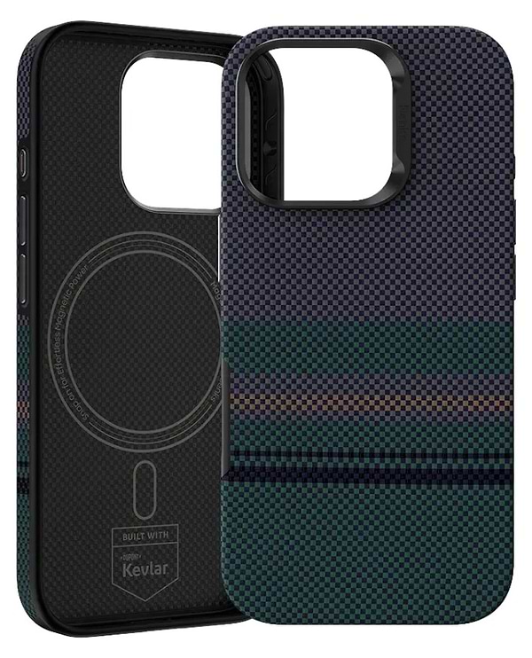 Фото - Чохол для смартфону Benks MagClap ArmorAir Aurora Kevlar Kevlar for iPhone 16 (1378425)