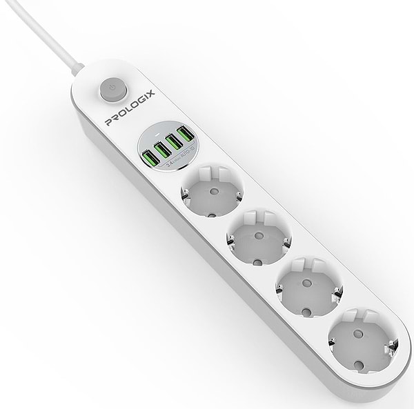 Фото - Мережевий фільтр ProLogix Premium 4р 2m (PR-SE4432W)