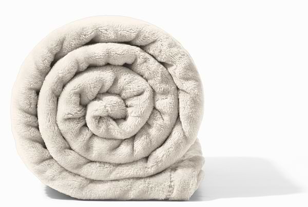 Фото - Плед евро Lelit Фланель (Велсофт) Светло-Бежевый 200/220 (1196301)