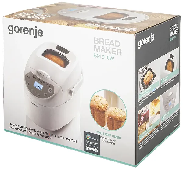 Фото - Хлебопечь Gorenje BM 910 W