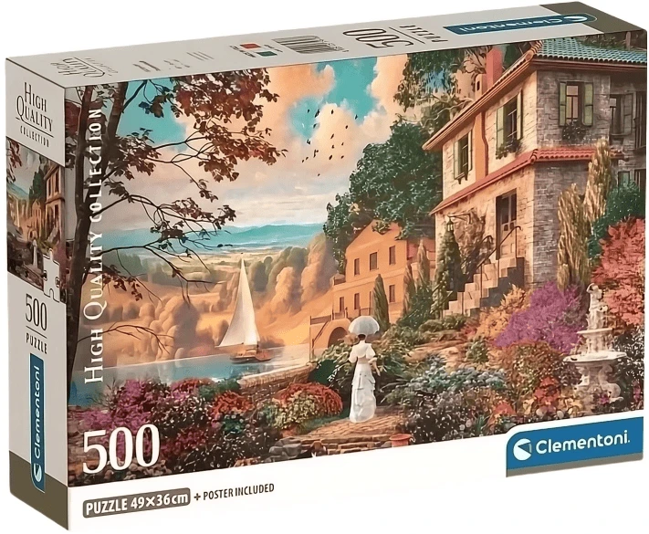 Пазлы (8+) Clementoni Дама на прогулке 500 эл. (35618)