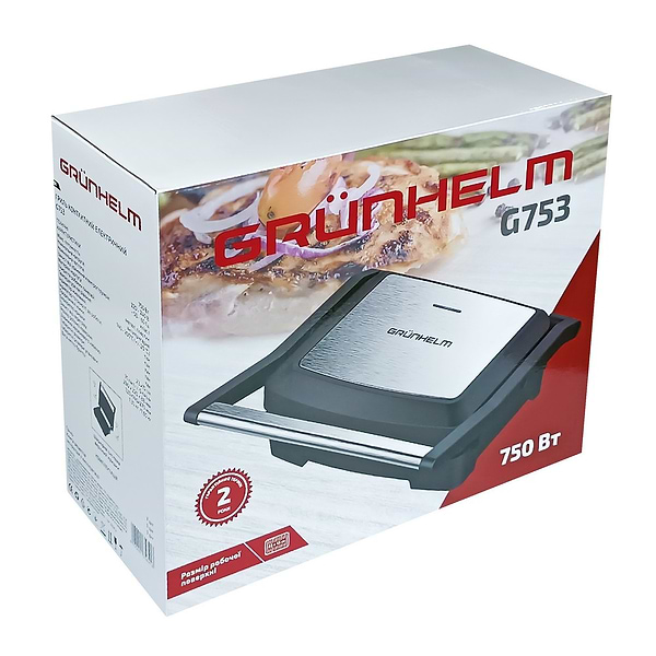 Фото - Гриль-барбекю електричний Grunhelm G753