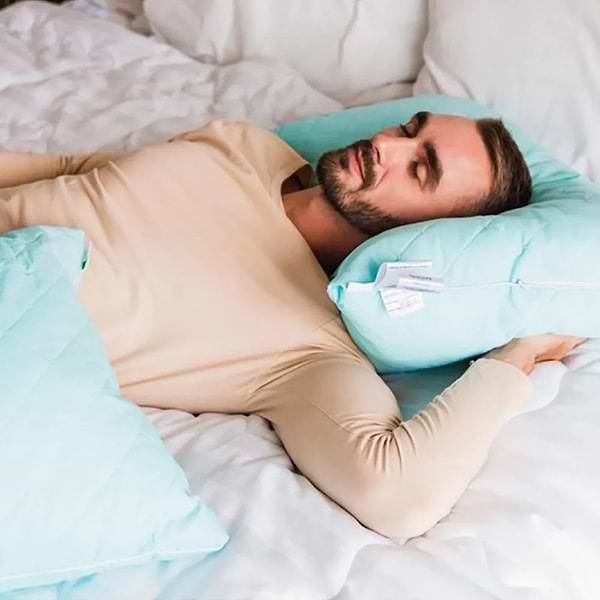 Фото - Подушка стандартна MirSon 1474 Valentino memory effekt М'яка 50х70 см (2200001539969)