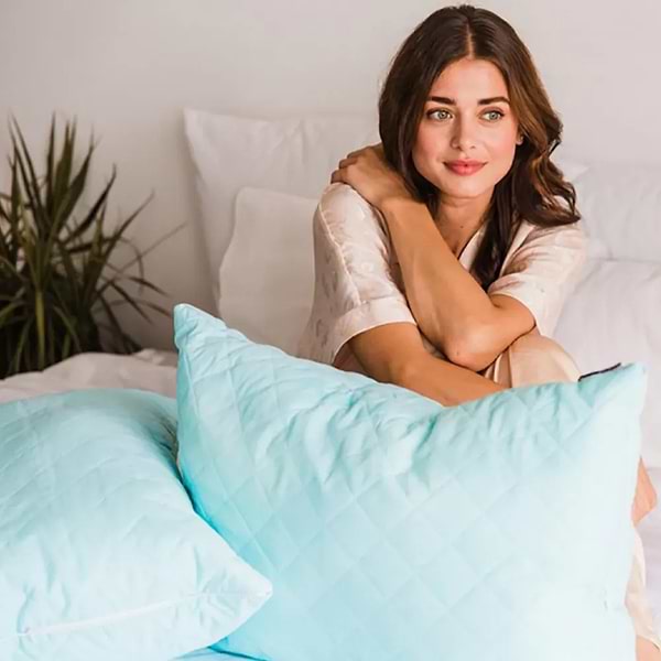 Фото - Подушка стандартна MirSon 1474 Valentino memory effekt М'яка 50х70 см (2200001539969)