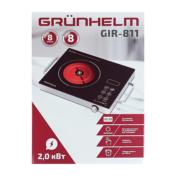 Фото - Плита электрическая настольная Grunhelm GIR-811