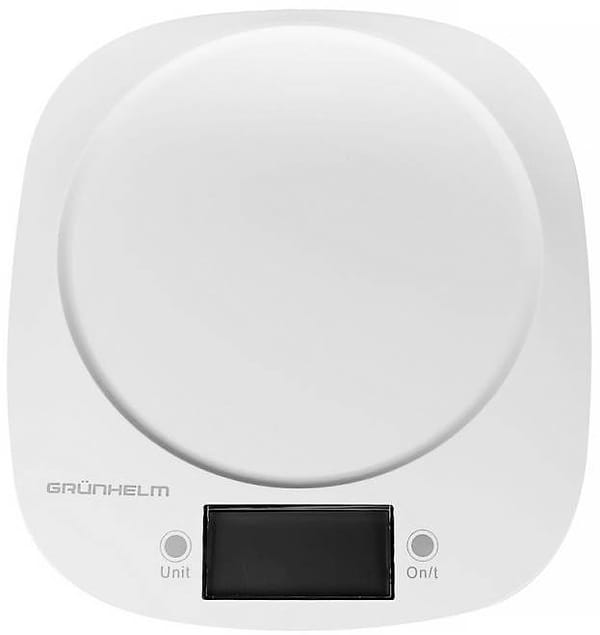 Фото - Весы кухонные Grunhelm KES-1PW