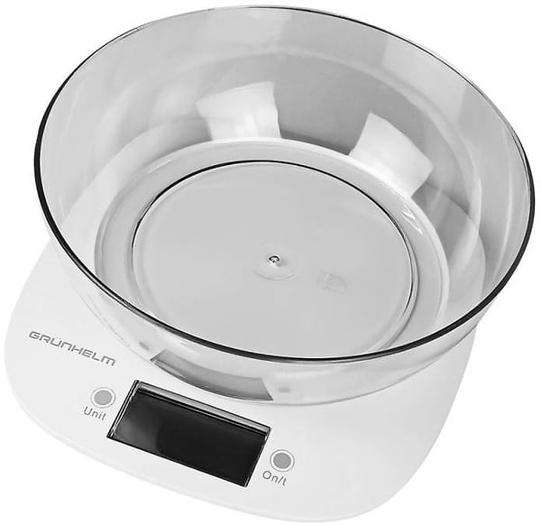 Фото - Весы кухонные Grunhelm KES-1PW