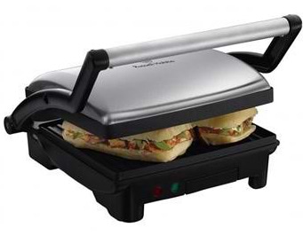 Гриль-барбекю электрический Russell Hobbs 17888-56/RH Cook at Home 3in1 Paninil - Фото 1