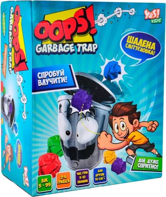 Настольная игра (5-7 лет) YES Oops! Мусоровка! (953764)