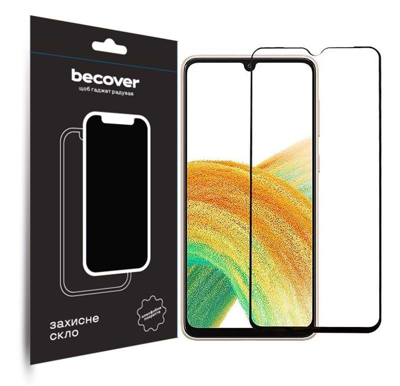 Захисне скло для смартфону BeCover for Samsung Galaxy A34 5G SM-A346 Black (708840)
