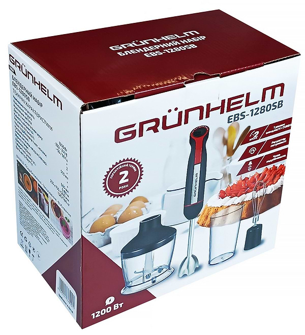 Фото - Блендер заглибний Grunhelm EBS-1280SB