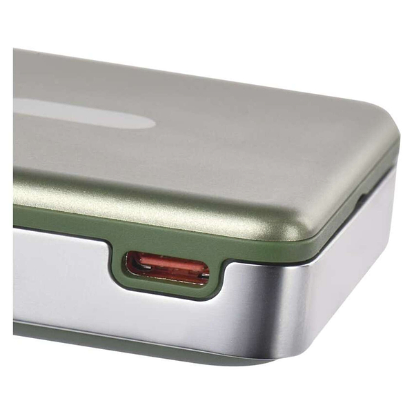 Фото - Батарея мобільна EMOS B0552AG 10000мАч бездротова зарядка, підставка зелений