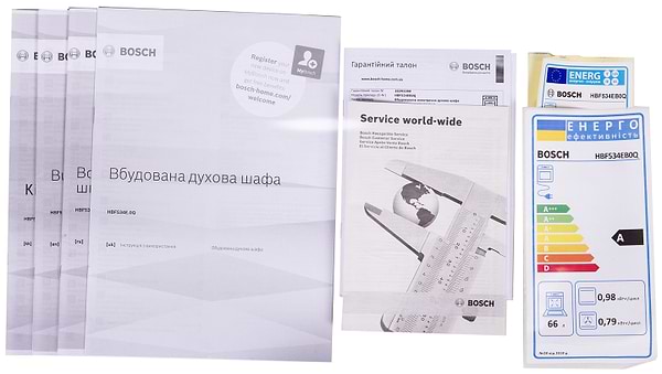 Фото - Духова шафа електрична Bosch HBF534EB0Q