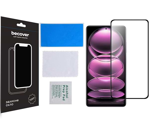 Фото - Захисне скло для смартфону BeCover for Xiaomi Poco X5 Pro 5G Black (708820)