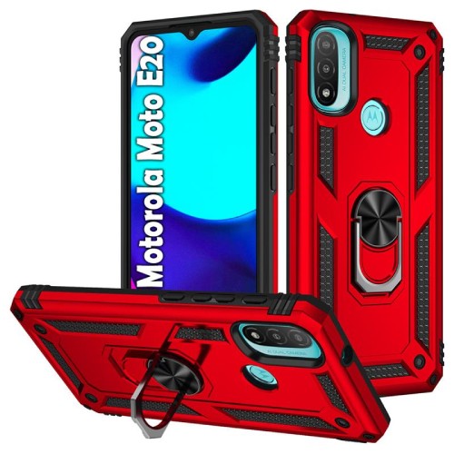 Фото - Чехол для смартфона BeCover Military for Motorola Moto E20 Red (708835)