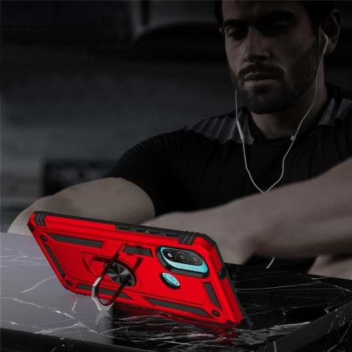 Фото - Чехол для смартфона BeCover Military for Motorola Moto E20 Red (708835)