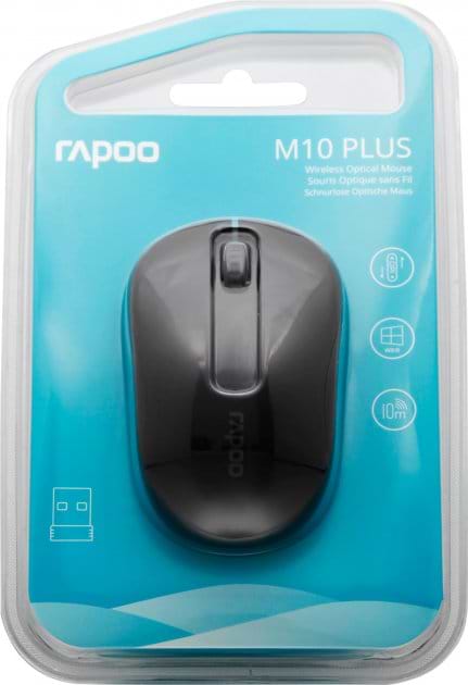 Фото - Миша бездротова Rapoo M10 Plus Black