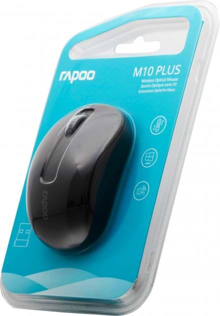 Фото - Миша бездротова Rapoo M10 Plus Black