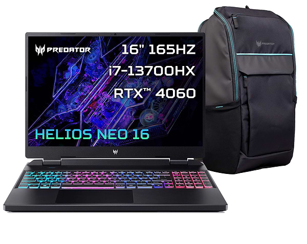 Фото - Ноутбук игровой Acer Predator Helios Neo 16 PHN16-71 (NH.QLUEU.00N) Shale Black