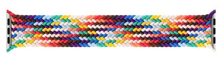 Ремешок для смарт-часов Armorstandart Braided Solo Loop for Apple Watch 42mm/44mm/45mm/49mm Pride Editio Size 8 (ARM64938) - Фото 1