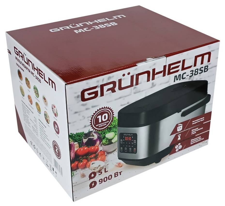 Фото - Мультиварка Grunhelm MC-38SB