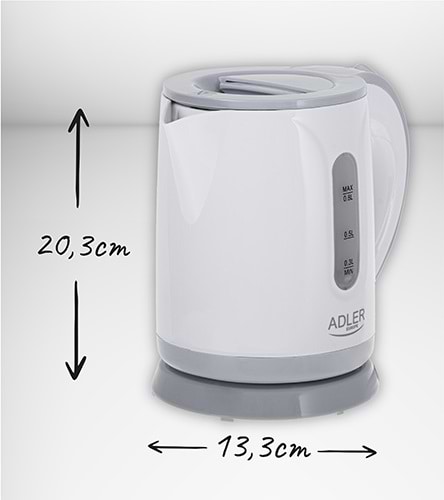Фото - Электрический чайник Adler AD 1371 Grey