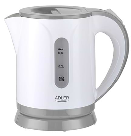 Электрический чайник Adler AD 1371 Grey - Фото 1