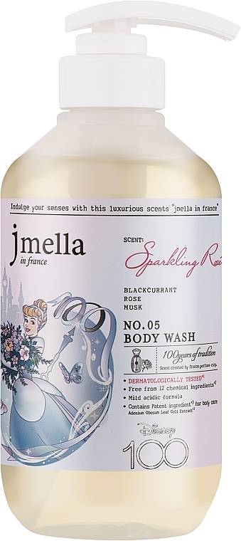 Гель для душа Jmella In France Sparkling Rose 500 мл (8809711716789)