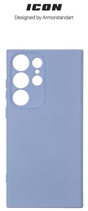 Фото - Чохол для смартфону Armorstandart Icon for Samsung Galaxy S23 Ultra SM-S918 Camera cover Lavander (ARM65460)