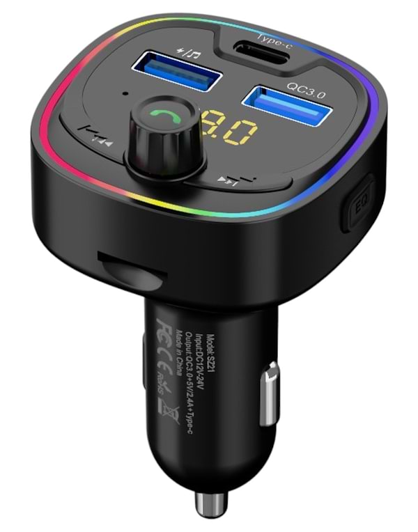 Фото - FM модулятор SkyDolphin SZ21 Black (FMT-000028)