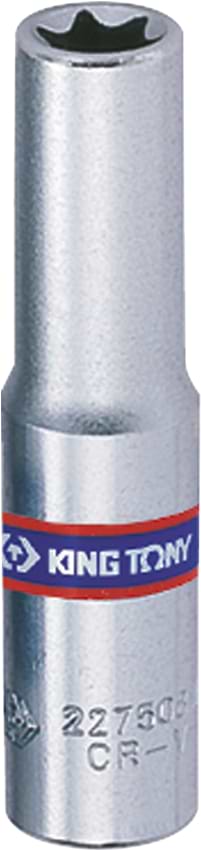 Фото - Торцева голівка KING TONY 1/4" E8 50 мм (227508M)