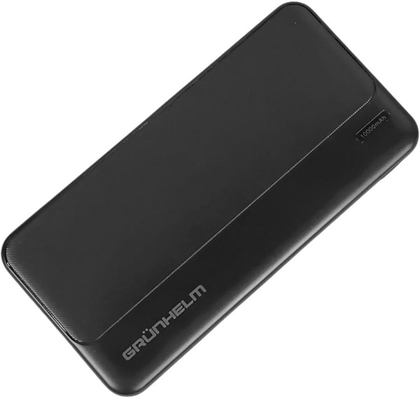 Фото - Батарея мобильная Grunhelm 10.000 mAh Black (GP-10B) Фото - Батарея мобильная Grunhelm 10.000 mAh Black (GP-10B)