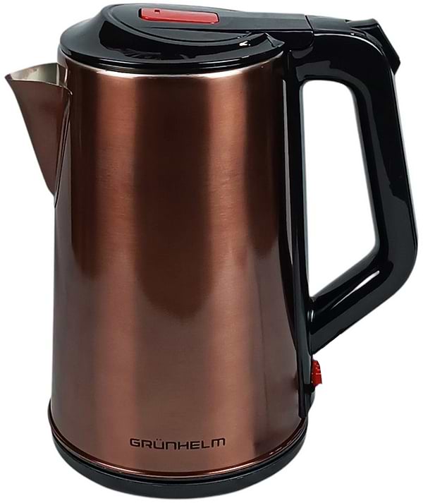 Фото - Електричний чайник Grunhelm EKS-1927G (нерж, золотий)